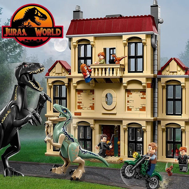 2026 New Model Jurassic World 3 Park Indominus Rex Attacks Lockwood Manor Building Blocks 75930 2026 New Model Jurassic World 3 Park Indominus Rex Attacks Lockwood Manor Building Blocks 75930
