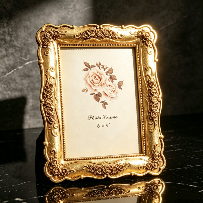 Light Luxury Creative Gold Minimalist Photo Frame Table Decoration Nordic Wedding Photography Picture Frame Desktop Ornament Photo Stand Light Luxury Creative Gold Minimalist Photo Frame Table Decoration Nordic Wedding Photography Picture Frame Desktop Ornament Photo Stand