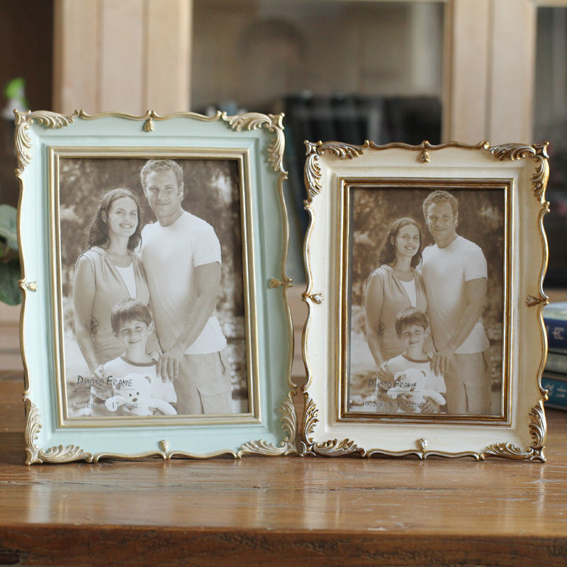 European-Style Luxury Photo Frame Display Stand, Creative Photo Printing, 5-Inch, 6-Inch, 7inch 8inch Photo Frames, Modern, Simple and Personalized