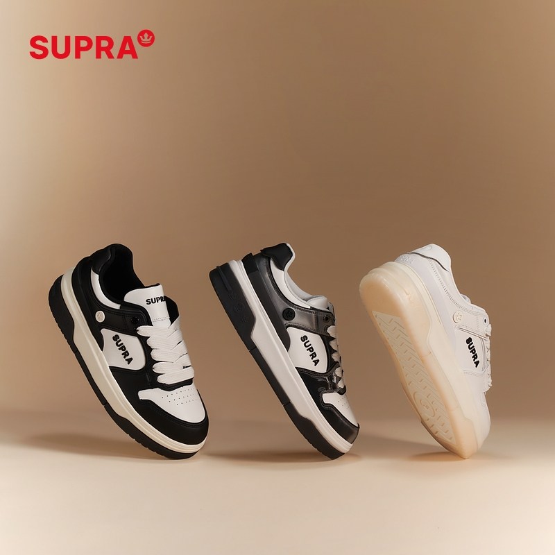 [Популярная рекомендация] Обувь SUPRA panda для весенне-летней пары street tide sports с логотипом повседневные кроссовки SH5913N Изображение 1