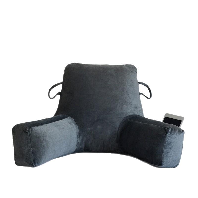 Bed pillow, soft bag, lumbar support, sofa back pillow, bedroom large backrest, removable and washable pillow, lying sleeping pillow, bay window cushion
