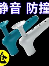 Door handle silicone protective cover anti-collision door thickening household door rear door suction anti-bump anti-collision artifact protection 4S