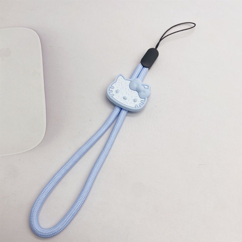 Cute Mobile Phone Lanyard Adjustment Rope Cartoon Short Kidsren's and Women's Wrist Pendant Key Camera Pendant Hanging Chain Cute Mobile Phone Lanyard Adjustment Rope Cartoon Short Kidsren's and Women's Wrist Pendant Key Camera Pendant Hanging Chain