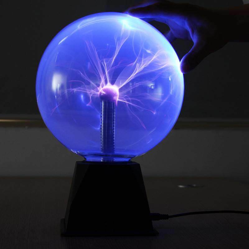 Creative magic ball magic lamp plasma ball electrostatic ball lightning ball glow ball crystal electro-optic voice-controlled induction magic ball-Taobao