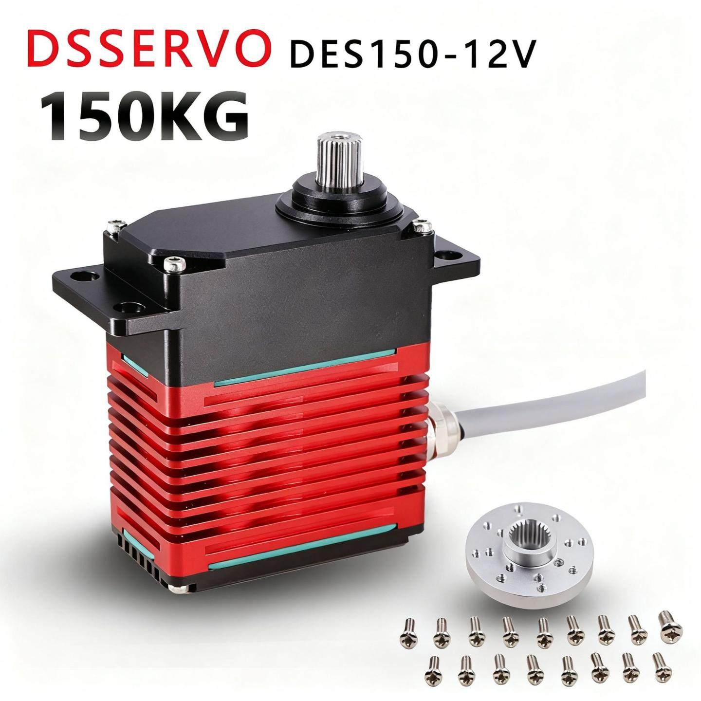 Промышленный сервопривод DSSERVO с высоким крутящим моментом 110 кг-150 кг, промышленное оборудование, подводный робот, тяжелая техника Изображение 1