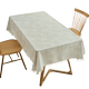 2024 new TPU waterproof and oil-resistant tablecloth tea table cloth