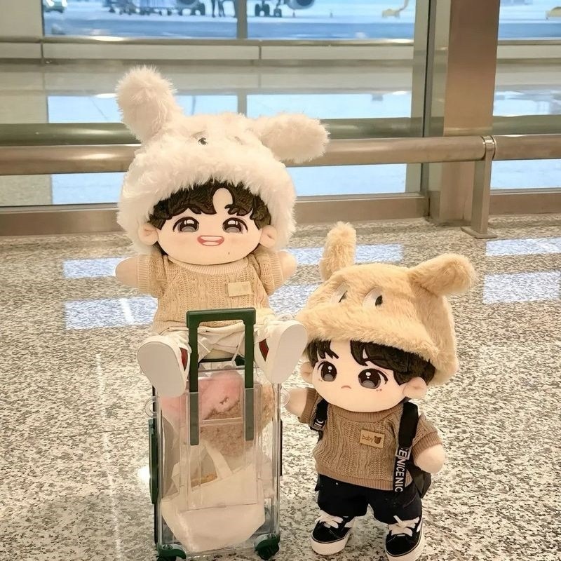 时代少年团刘耀文宋亚轩20cm棉花娃：明星同款，粉丝必入的超级可爱玩偶