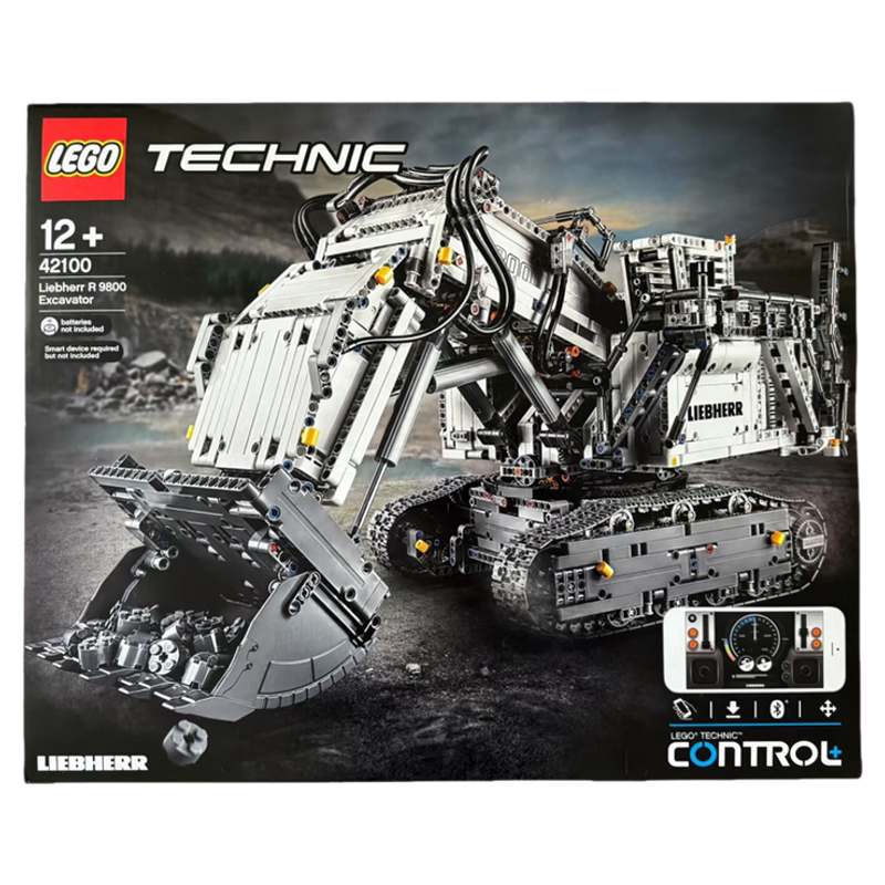 Lego Technology Series 42100 Liebherr Excavator Children's Educational Building Block Toy Gift