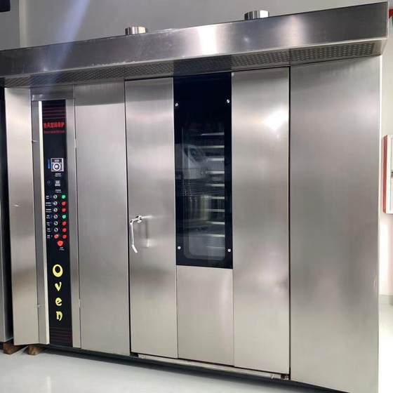 厂家直销 大型燕麦烤炉 旋转红薯月饼面包大烤箱 商业食品烘烤炉