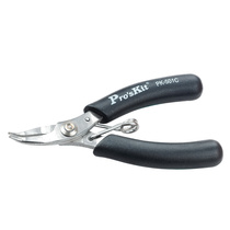 Taiwan Baoworkers 1PK-501C Stainless Steel Palm without teeth bending Mouth pliers Mini sharp inclined bending flat needle Mouth pliers