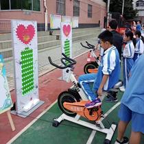 Integrated built-in power generation and lighting dynamic bicycle weight loss sports bicycle human-powered cycling pedal generator