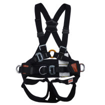 Golmud waist-protected European-style outdoor climbing speed reduces the general-purpose wind power seat belt AQD834