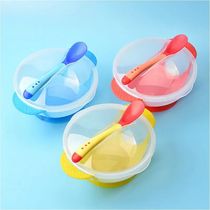 Baby Bowl Set Training Bowl Spoon Tableware Set Dinner Bowl