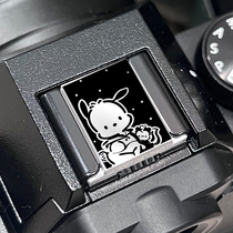 (Stainless steel hot shoe cover) Suitable for Sony Fuji Nikon and Canon metal camera decorative hot shoe cover