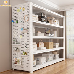 For Home Shelf Storage Rack Floor Multi-layer Storage Room Balcony Sundries Express Storage Rack Steel Supermarket Display Rack