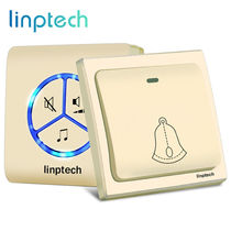 Collar tech (linptech) doorbell wireless home without battery self-generated long distance waterproof elderly