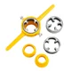 6-Piece Set of New Plastic Pipe Threading Tools, Wrench Tool for 1/2 Inch Ppr Water Pipes