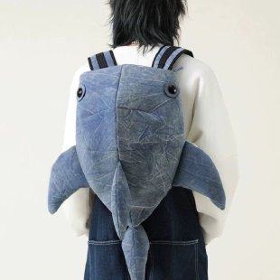 Medium-Sized Animal Whale Shark Backpack, Quirky and Unique, Unisex Travel Backpack, Cartoon Large-Capacity School Bag, Trendy Gift