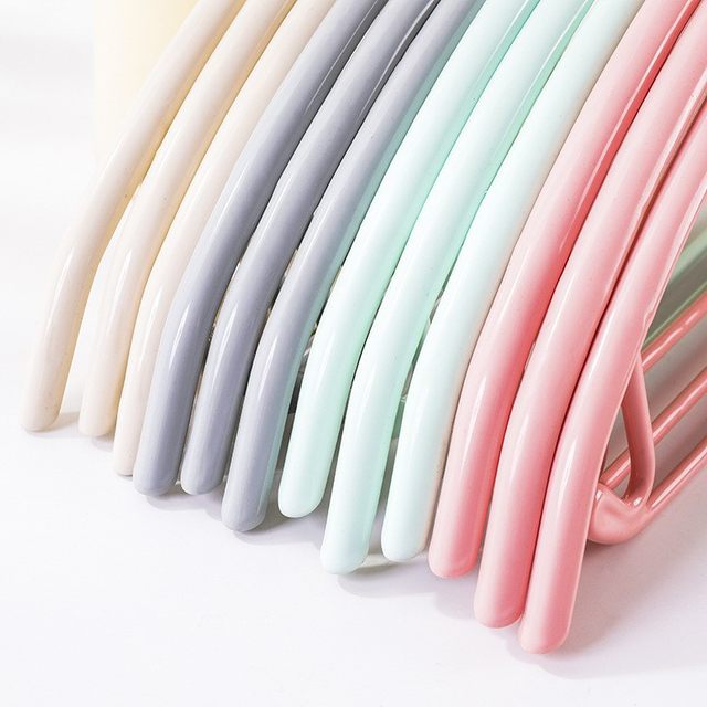 Rainbow Clothes Hanger for Home Hanging Clothes, Non-Marking, Non-Slip, Non-Bulging, Bold Clothes Drying Support, Student Dormitory Clothes Drying Rack