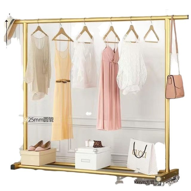 Internet Celebrity Home Balcony Clothes Drying Rack Living Room Cream Style Cool Clothes Hanger Hotel Room Hanging Clothes Artifact with Pulleys