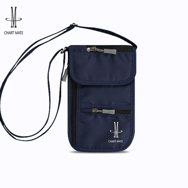 Japanese Original Document Storage Bag, Multifunctional Portable Passport Holder, Ticket and Card Holder, Unisex Neck-Hanging Crossbody Phone Bag