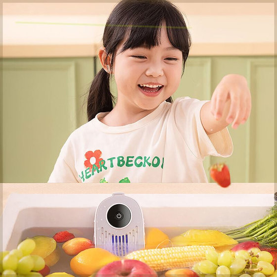 Qihao 야채 세탁기 절수 휴대용 자동 무선 과일 및 야채 세탁기는 농약 잔류물을 제거합니다. 야채 세탁기 과일 및 야채는 농약 잔류물을 제거합니다.