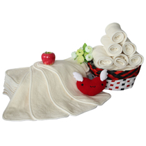 Baby washable diaper Oubei bamboo fiber diaper washable diaper absorbent diaper pad mother and baby supplies 13 5x35cm