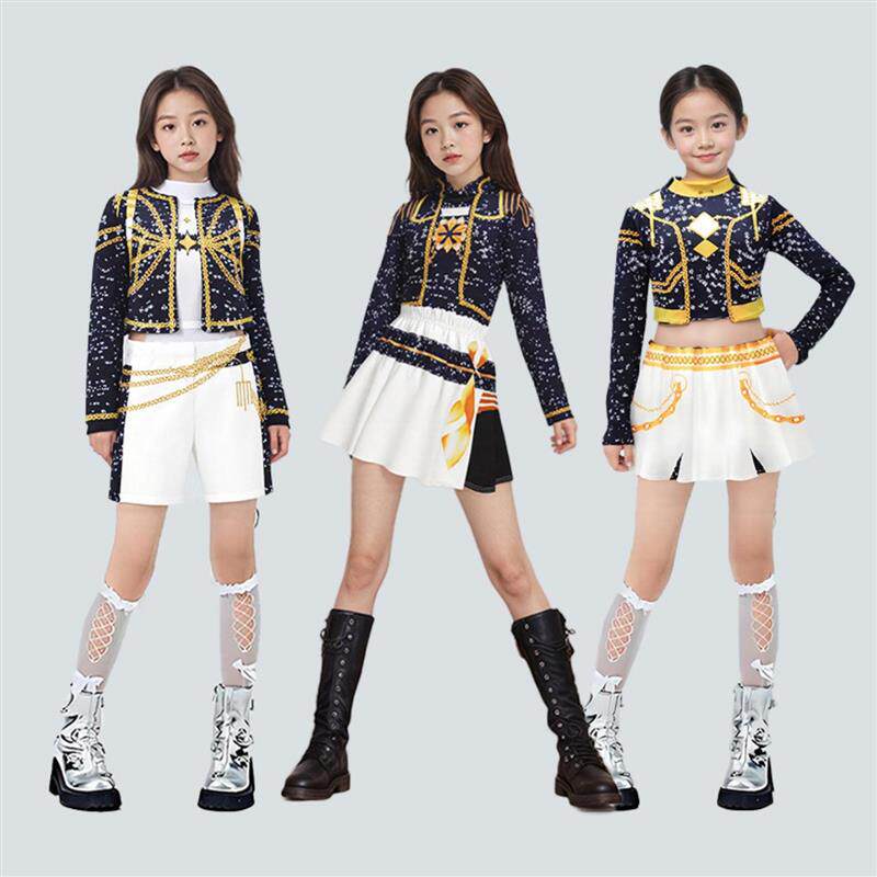 新款KPOP黑金打歌服韩童舞台表演!这涂装太戳我了!!_Cosplay女装_淘宝游戏网