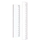 Transparent Ruler, Special Ruler for Primary School Students, Multifunctional 15/20/30cm 40cm Kidsren's Plastic Ruler