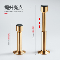 Hanton all-copper simple extended door absorber for indoor wooden doors with adjustable length door absorber brass floor and wall dual-purpose floor