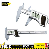 Solar 0-150mm Vernier Caliper Plastic LCD Digital Caliper Cross