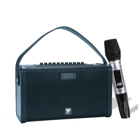 高档萨克斯电吹管K歌便携式唱歌音响户外手提二胡声S2伴奏优音箱