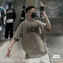 Spring Summer New Short Sleeves Clothing Printed Casual Sports 202400 Hitch Fashion Lovers Blouse and Mens Diversion D86