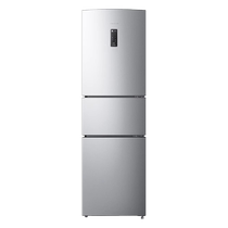 Rongsheng refrigerator 222 liters 3-door antibacterial air-cooled frost-free rental dormitory
