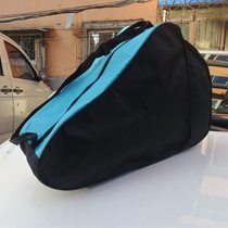 High-end Black Dragon skate skates roller skating special backpack skate shoes backpack double zipper large bag multi-functional bag