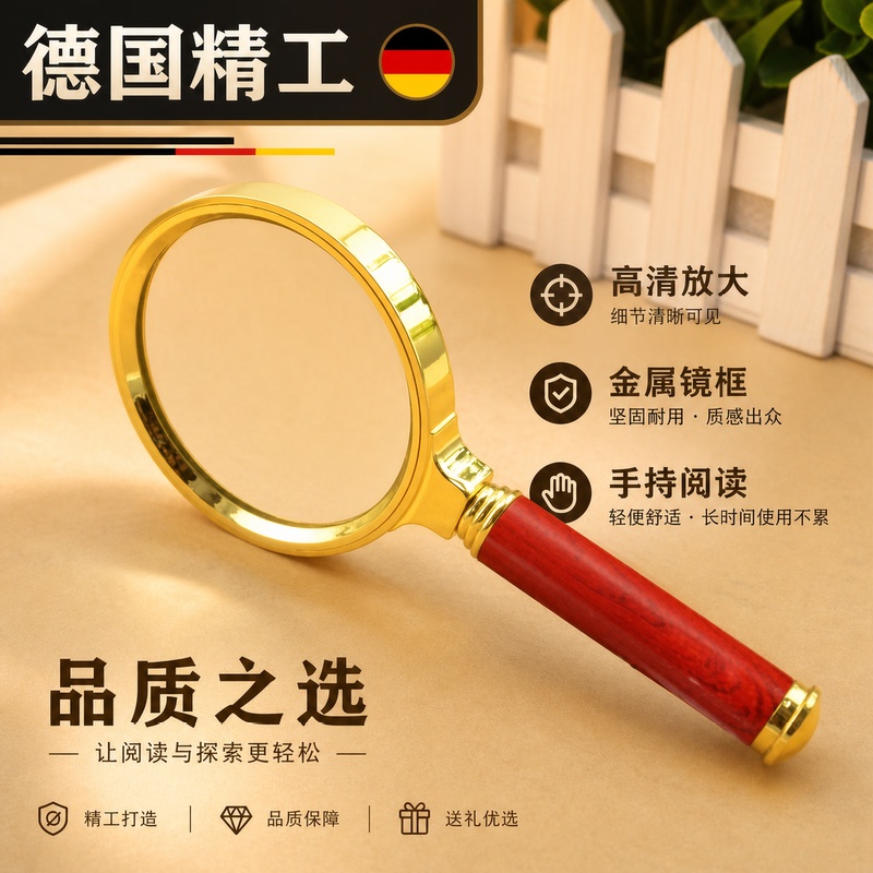 900,000 Times Magnifying Glass, Ultra-High-Definition Handheld Magnifier for Children, Middle-Aged and Elderly People to Read and Identify Objects 900,000 Times Magnifying Glass, Ultra-High-Definition Handheld Magnifier for Children, Middle-Aged and Elderly People to Read and Identify Objects
