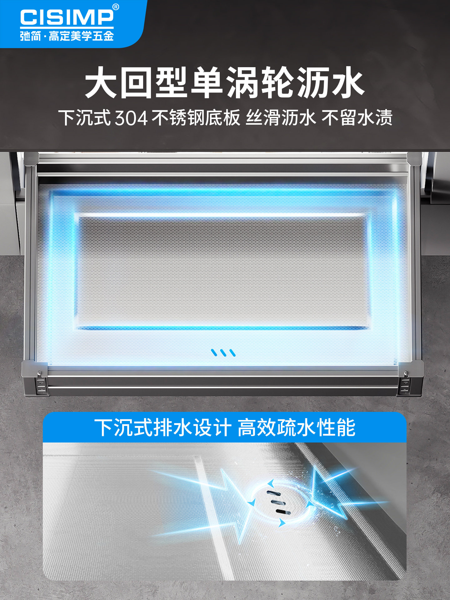 Simple Independent Three-Layer Pull-Out Basket Kitchen Cabinet Bowl Basket 304 Stainless Steel Drawer-Type Cupboard Pull-Out Dish Rack