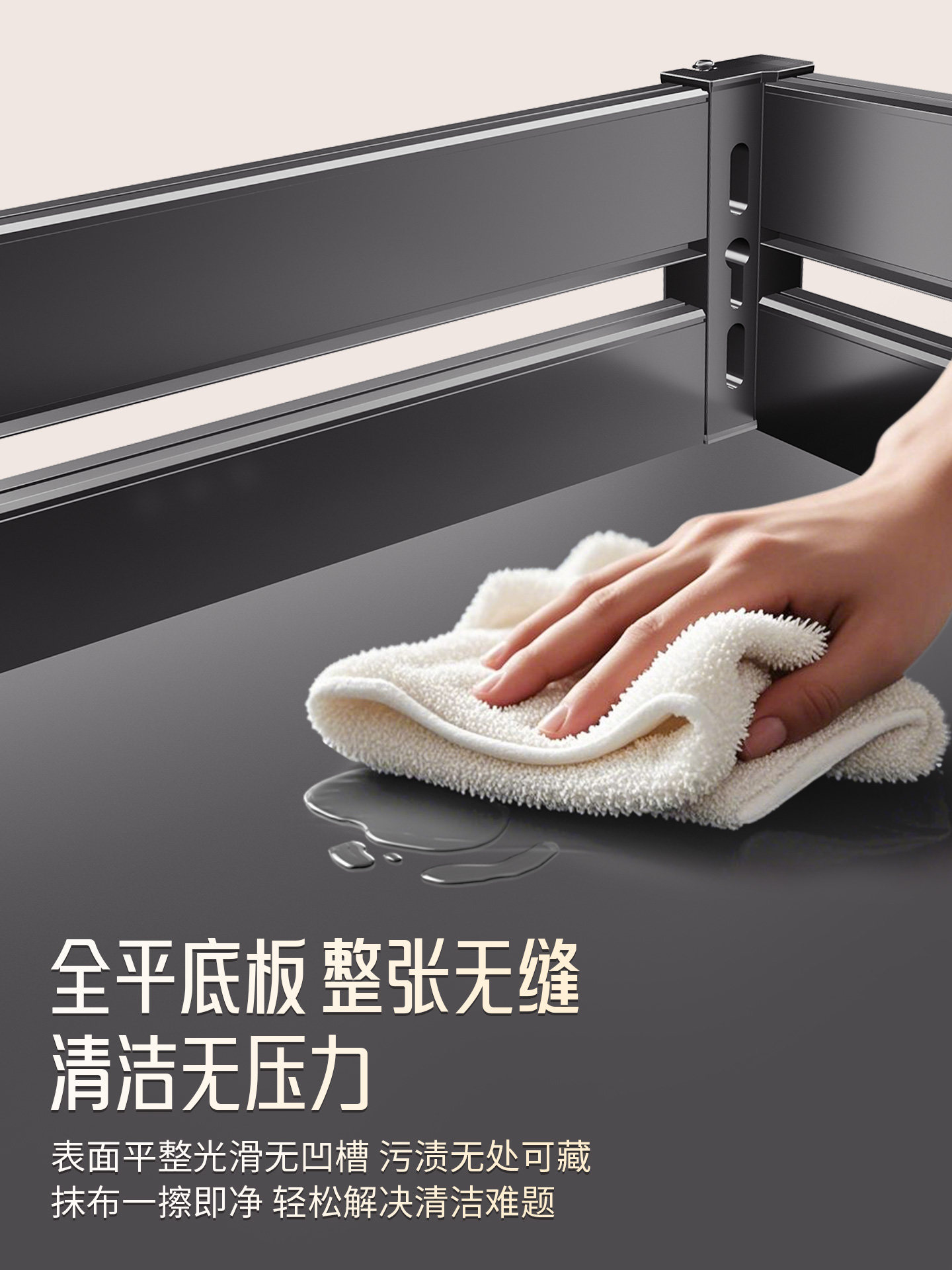 Simple Independent Three-Layer Pull-Out Basket Kitchen Cabinet Bowl Basket Drawer-Type Cupboard Space Aluminum Alloy Pull-Out Dish Rack