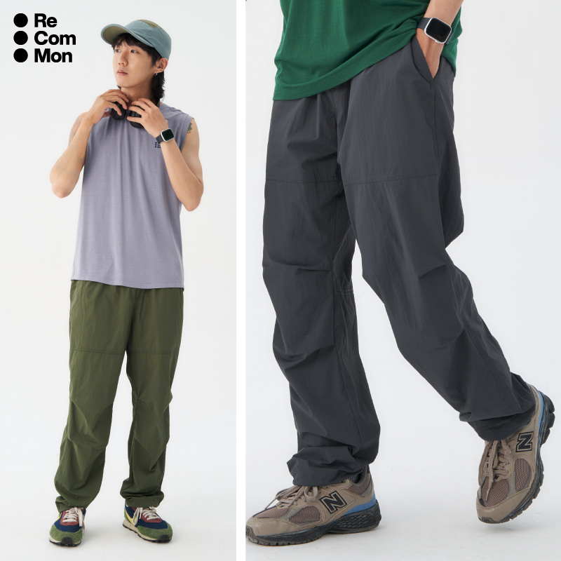 Recommon Quick-Drying Pants for Men, Outdoor Sports and Leisure, Lightweight, Breathable, Moisture-Wicking, Loose Tapered Paratrooper Pants Recommon Quick-Drying Pants for Men, Outdoor Sports and Leisure, Lightweight, Breathable, Moisture-Wicking, Loose Tapered Paratrooper Pants