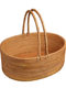 Vietnamese rattan storage basket with handle fruit basket living room home coffee table fruit plate straw woven bread basket