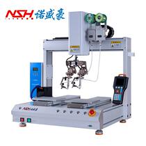 Five - axis double - platform automatic soldering machine dual - station automatic welding machine H5331R2 dual - head welding machine