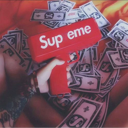 Супер 17ss Денежный пистолет US Dollar Деньги распылитель игрушка тренд украшение вечеринки распылитель денег распыление бумаги