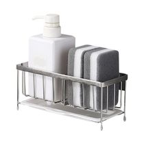 Multifunctional Sink Caddy Bathroom Countertop Stainless