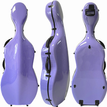 4 4 Carbon fiber cellulite case waterproof pressure-resistant light and consigned cello case giver with rosin anti-slip strap