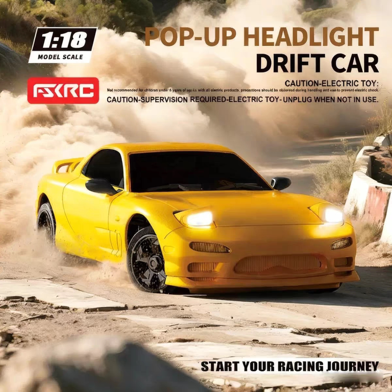 Remote Control Car Professional Rc Electric Four-Wheel Drive Drift Competition Ae86 High-Speed Toy Car Nsx Model Boy Gift