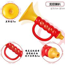 Rattle baby toy chewable hand-cranked wave drum baby wooden sheepskin traditional children newborn boys and girls