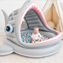 Baby Marine Ball Pool Children Inflatable Castle Swimming Pool Fencing Park Indoor Wave Polo Pool Home Baby Toys