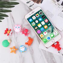 For Iphone Holder Cable Winder Prevent Breaking Cute Mini Da