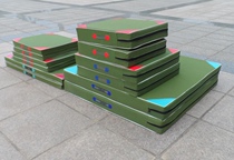 Empty Turnover Mat Sports Folding Thickening Jump High Sponge Cushion Taekwondo Mat Rock Climbing Training Dance Gymnastics Protective Mat