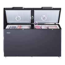 Haier freezer air-cooled frost-free 480 liter commercial large-capacity fully refrigerated refrigeration first-class energy-efficiency horizontal freezer